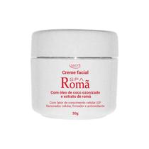 Creme Facial Romã Aumenta a Produção de Colágeno e Elastina da Pele do Rosto 30g LUCY'S.