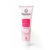 Creme Facial Rosa Mosqueta + Colágeno Florêncio 50G Creme Facial Rosa Mosqueta + Colágeno Florêncio 50G