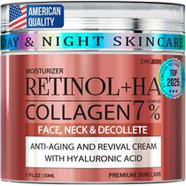 Creme facial SWIZON Retinol Collagen Anti-Envelhecimento com Ácido Hialurônico