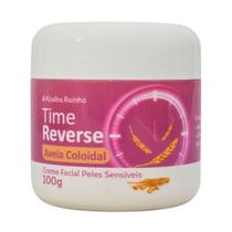 Creme Facial Time Reverse Abelha Rainha com Aveia Coloidal para Peles Sensíveis 100g