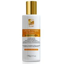 Creme Facial Tonific Elastin C Massagem Facial Peel Line 140g