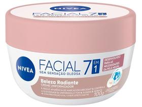 Creme Facial Uniformizador NIVEA Beleza Radiante 7 em 1 100g Creme Facial Uniformizador NIVEA Beleza Radiante 7 em 1 100g
