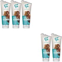 Creme Fashion Sebo de Carneiro Ureia 10% Bisnaga 200ml Kit 5 Unidades