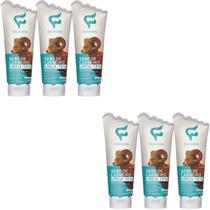 Creme Fashion Sebo de Carneiro Ureia 10% Bisnaga 200ml Kit 6 Unidades