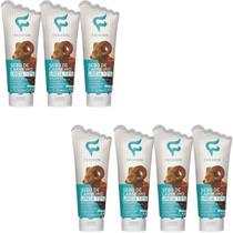 Creme Fashion Sebo de Carneiro Ureia 10% Bisnaga 200ml Kit 7 Unidades