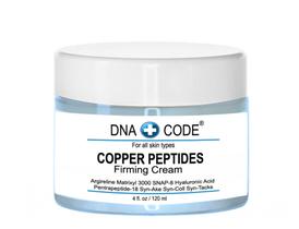 Creme Firmador com Peptídeos de Cobre DNA Code para Cuidados com a Pele 120ml