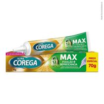 Creme Fixador de Dentadura Corega Ultra Fixação + Refrescância Menta 70g