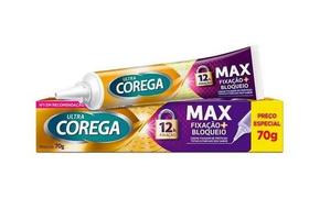 Creme Fixador De Dentadura Corega Ultra Max Sem Sabor 70G