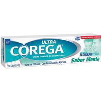 Creme Fixador de Dentadura Corega Ultra Sabor Menta 40g Creme Fixador de Dentadura Corega Ultra Sabor Menta 40g