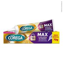 Creme Fixador de Dentadura Ultra Max Fixação Sem Sabor Corega 70g Creme Fixador de Dentadura Ultra Max Fixação Sem Sabor Corega 70g