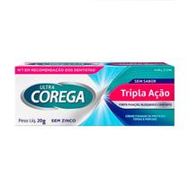 Creme Fixador de Dentaduras Ultra Corega 19g Creme Fixador de Dentaduras Ultra Corega 19g