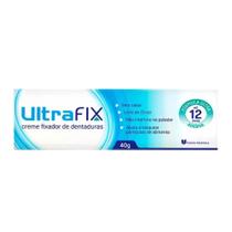 Creme Fixador De Dentaduras Ultra Fix 40mg