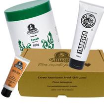 Creme Fresh Skin (18 unid) + Vaselina Fresh + Transfer Creme! Kit Profissional