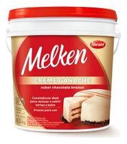Creme Ganache Chocolate Branco 4kg Melken - Harald