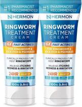 Creme Hermon para tratamento de micose, 100 ml para humanos, pacote com 2