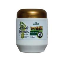 Creme Hid Sebo de Carneiro com Óleo de Argan e Cacau 240g Apinil Creme Hid Sebo de Carneiro com Óleo de Argan e Cacau 240g Apinil
