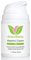 Creme hidratante Amara Beauty Vitamina C com óleo de coco 50mL