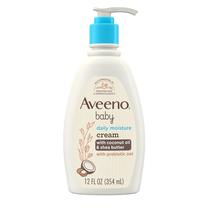 Creme hidratante Aveeno Baby Daily 355ml com aveia prebiótica