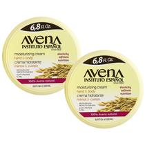 Creme Hidratante Avena Instituto Español Mãos e Corpo 200mL x2 Creme Hidratante Avena Instituto Español Mãos e Corpo 200mL x2