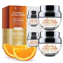 Creme hidratante Clear Beauty com vitamina C e colágeno para dia/noite