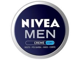 Creme Hidratante Corporal e Facial Nivea Men - 4 em 1 75g