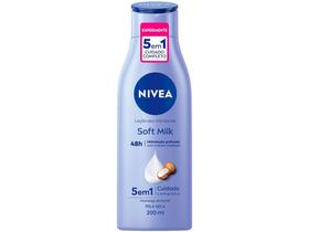 Creme Hidratante Corporal Nivea Soft Milk - 200ml