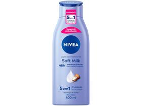 Creme Hidratante Corporal Nivea Soft Milk - 400ml