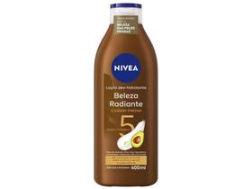 Creme Hidratante Corporal para Peles Secas Nivea Beleza Radiante Cuidado Intenso 400ml