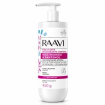 Creme Hidratante Corporal Raavi 450g Niacinamida Pantenol
