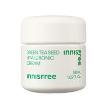Creme hidratante de ácido hialurônico de semente de chá verde sem tinta