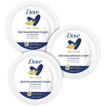Creme Hidratante Dove Body Love Rich Nourishment 75mL x3