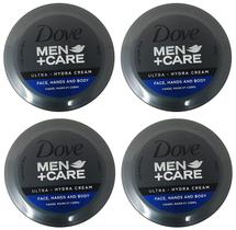 Creme hidratante Dove Men+Care Ultra-Hydra 75mL (pacote com 4)