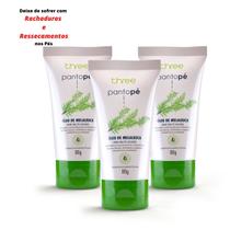 Creme Hidratante Elimina Rachaduras Ressecamento dos Pés Pantopé Pantovin 80g Three Therapy c/3