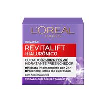 Creme Hidratante Facial Anti-idade L'oreal Paris Revitalift Hialuronico Diurno FPS20 49g Creme Hidratante Facial Anti-idade L'oreal Paris Revitalift Hialuronico Diurno FPS20 49g