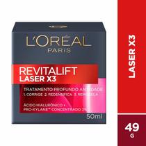Creme Hidratante Facial Anti-idade L'Oréal Paris Revitalift Laser X3 50ml - Loreal