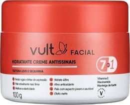 Creme Hidratante Facial Antissinais Vult 7 em 1 100g