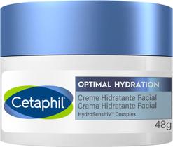 Creme hidratante facial cetaphil optimal 48g