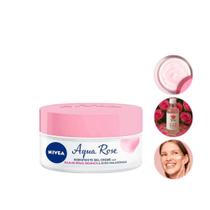 Creme Hidratante Facial Gel Creme com Ácido Hialurônico 50g Nivea Aqua Rose