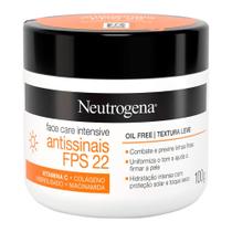 Creme Hidratante Facial Neutrogena Intensive Antissinais FPS22 100g