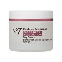 Creme hidratante facial No7 Restore & Renew SPF 30 50mL