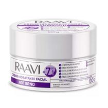 Creme Hidratante Facial Nutritivo Noturno 7 em 1 100g Raavi Creme Hidratante Facial Nutritivo Noturno 7 em 1 100g Raavi