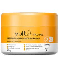 Creme Hidratante Facial Uniformizador do tom da pele clareador Vult 100g