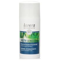 Creme hidratante Lavera Men Sensitiv com ginkgo e bambu