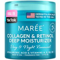 Creme hidratante MAREE Retinol com colágeno para rosto feminino Creme hidratante MAREE Retinol com colágeno para rosto feminino