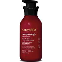 Creme Hidratante Nativa SPA Cereja Rouge Aveludado 400ml O Boticário