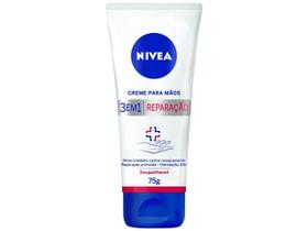 Creme Hidratante Nívea 3 em 1 Reparação Para Mãos 75g