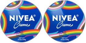 Creme hidratante NIVEA Creme para rosto, mãos e corpo 250mL x2