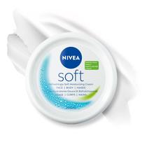 Creme hidratante NIVEA Soft 200mL (pacote com 4)