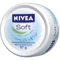 Creme Hidratante Nivea Soft com 97g