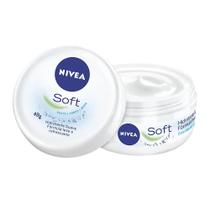 Creme Hidratante Nivea Soft Para Rosto, Mãos E Corpo 49G